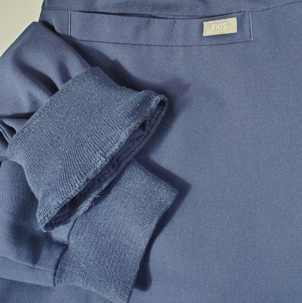 Figs medical professional scrub jogger pants Tansen men's navy blue size XL.
